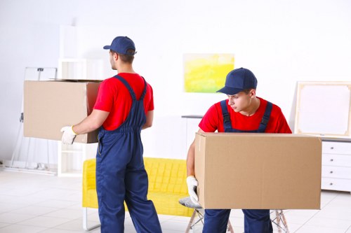 South Perth removalist team packing a home