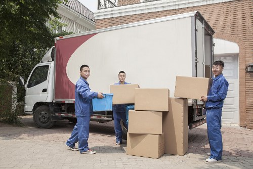 Professional movers assisting with a move in Rossmoyne