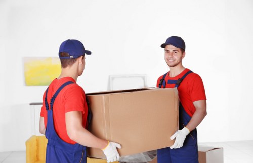 Professional removalist team preparing for a move in Hughesdale