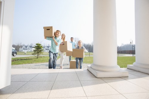 Professional removalist team preparing for a move