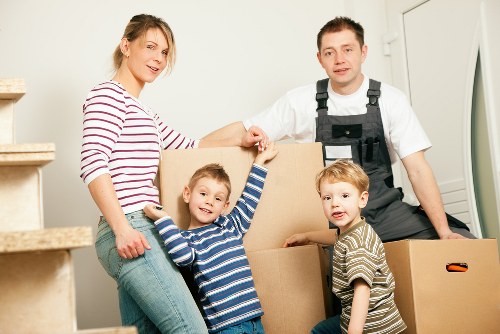 Removals Man and Van team preparing for a move