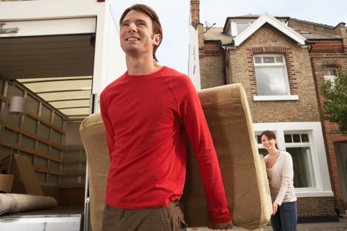 Experienced movers handling belongings expertly