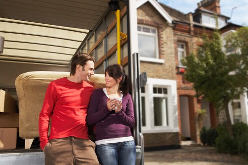 Berwick removalists loading furniture into a moving truck