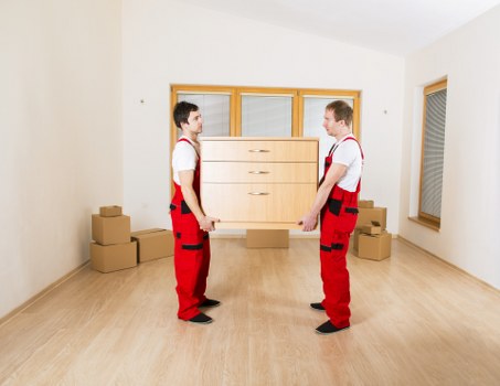 Campsie removalist truck ready for transporting belongings