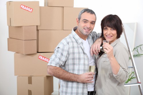 Brighton removalist team packing household items